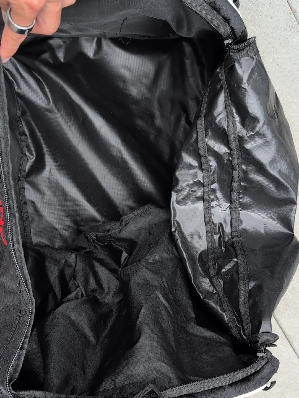AND1 Black Duffle Bag | AND1 Ball Duffle Bag